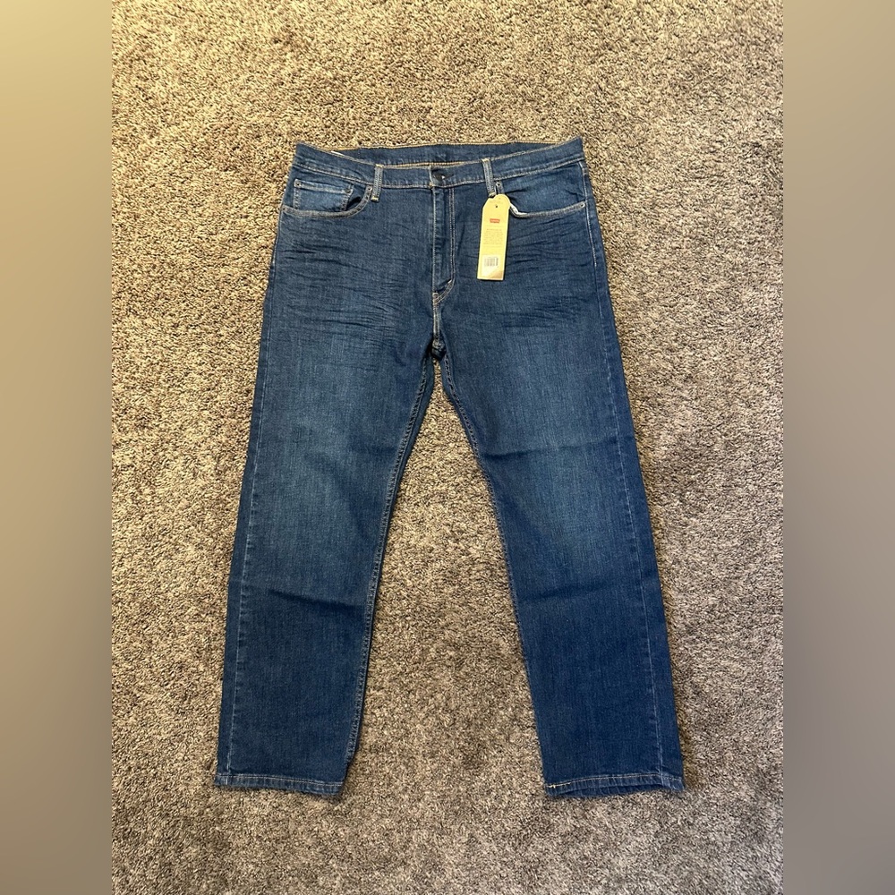Levi's Men's Dark Blue Straight Jeans
